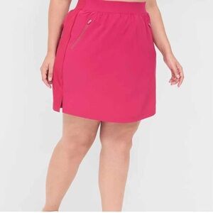 Lane Bryant Livi Pink Activewear skort